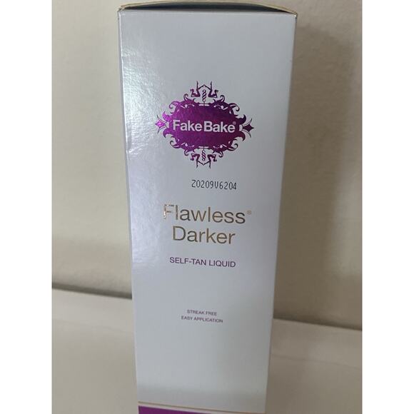 Fake Bake Flawless Darker Self-Tan Liquid 177ml Application Mitt Unisex SEALED - Picture 4 of 5